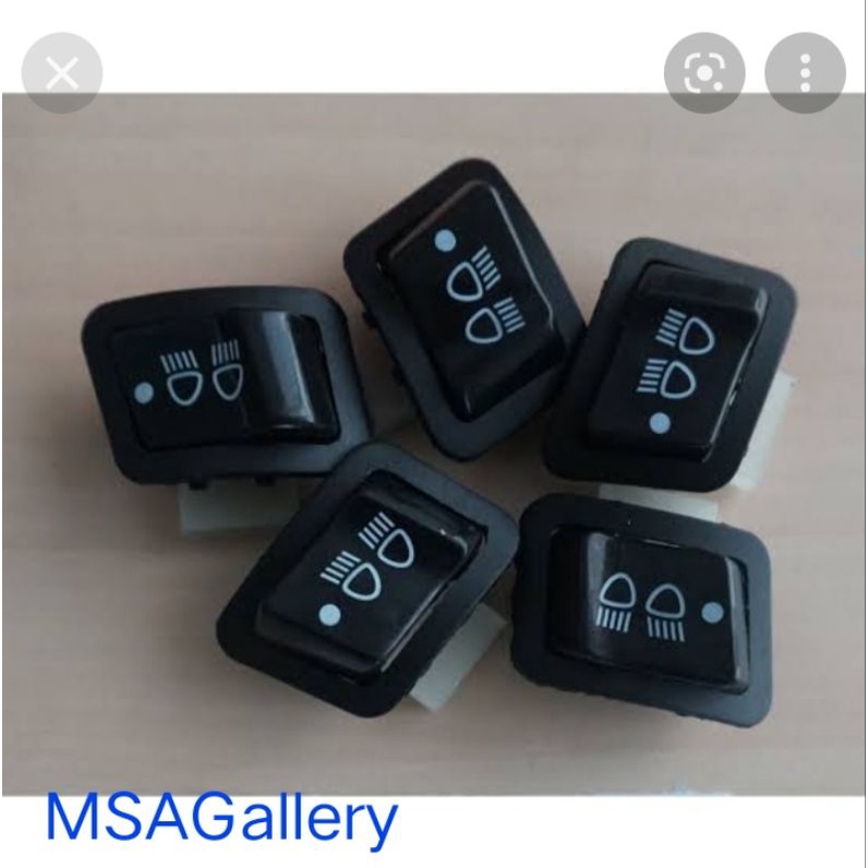 Tombol Dim Saklar Dim 3 Titik Tiga Fungsi Beat Fi Vario 125 Techno 110 CBS