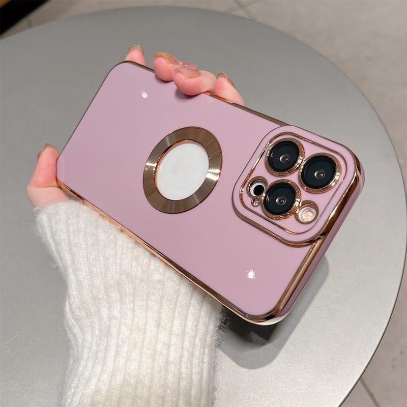 softcase chrome softcase premium iphone 13 promax, iphone xr, iphone xs / x