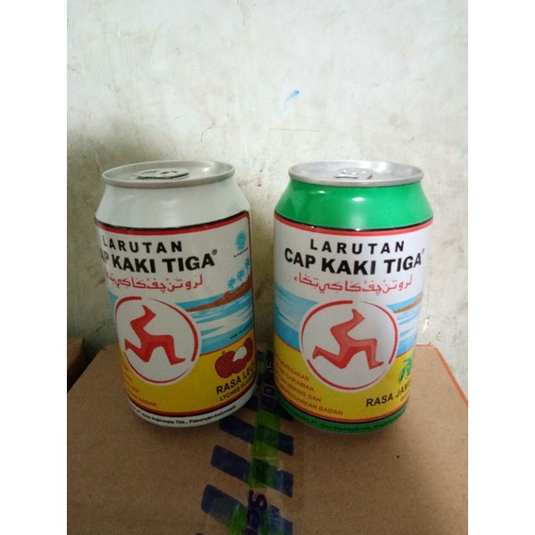 

Larutan cap kaki tiga kaleng 320 ml