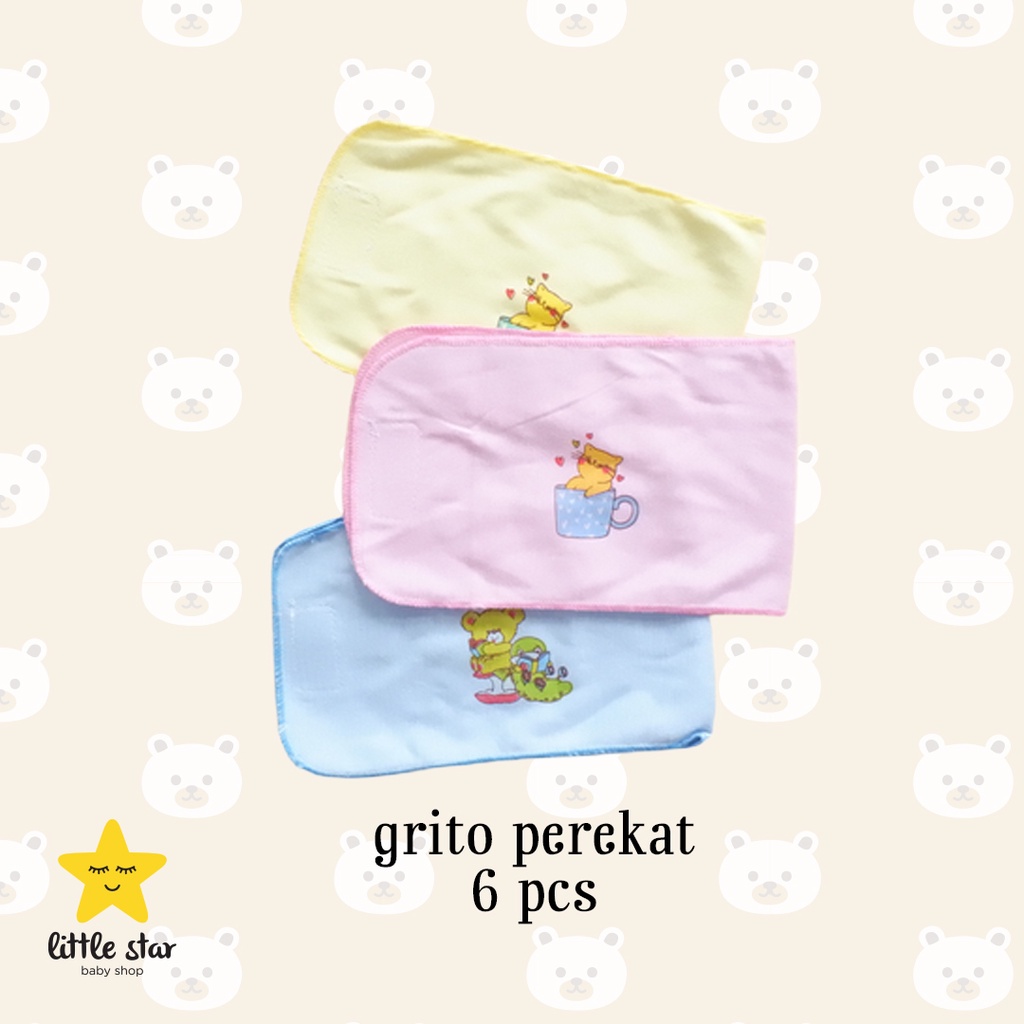 6 PCS Zoko Grito Perekat Bayi | Gurita Perekat Baby