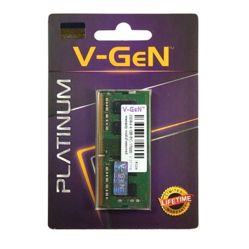 RAM V-GEN SODIMM DDR4 4GB 4 GB PC17000 PC-17000 PC 17000 PLATINUM VGEN RAM NOTEBOOK LAPTOP