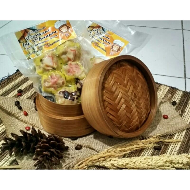 

Dimsum ayam frozen full daging isi 9 free saus