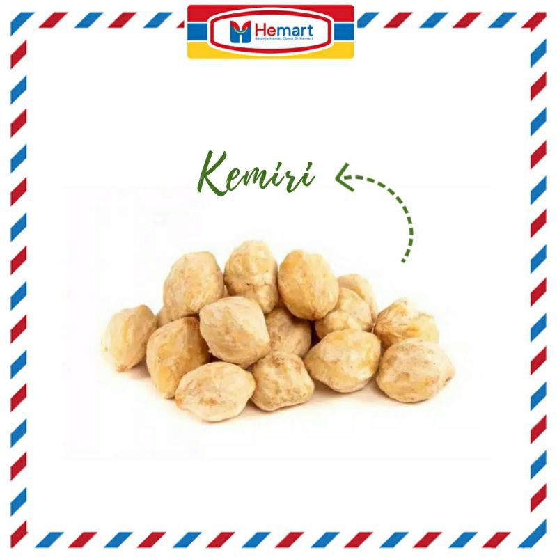 

HEMART BIJI KEMIRI / CANDLENUT 50 GRAM / BUMBU REMPAH