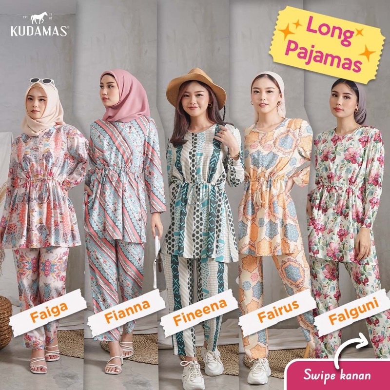 DL-Piyama Kudamas Couture |Setelan Panjang