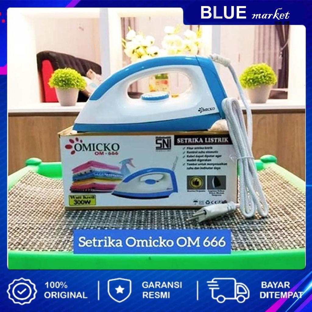 SETERIKA OMICKO666S/TD NATIONAL QUALITY MURAH MERIAH