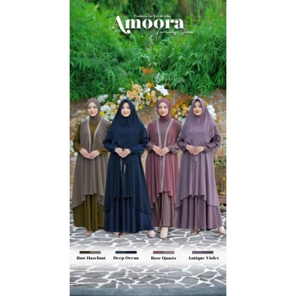 Salma / Amoora Family Series Dress by Fauz Hijab | Original Produk by Fauz Hijab | Sarimbit Keluarga