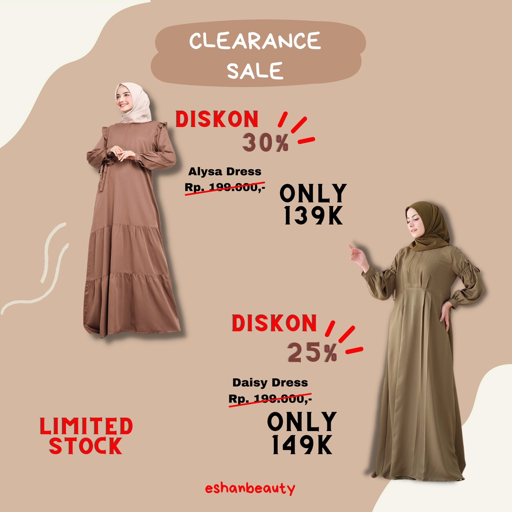 [BISA COD] MYSURE ALYSA DRESS / DRESS ALYSA MYSURE / MYSURE DAISY DRESS / DRESS BUSUI / GAMIS BUSUI 