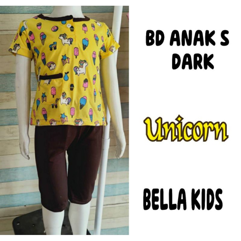 BABYDOLL BELLA ANAK S DARK UNICORN