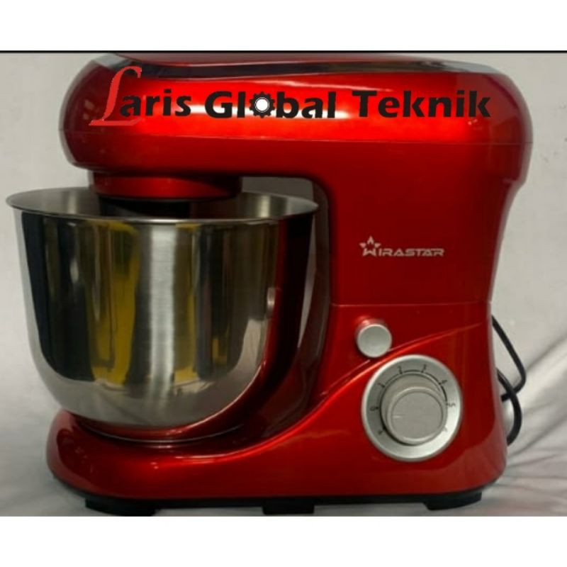 Jual WIRASTAR Mixer adonan roti bolu cake warna merah,hitam,tosca 5