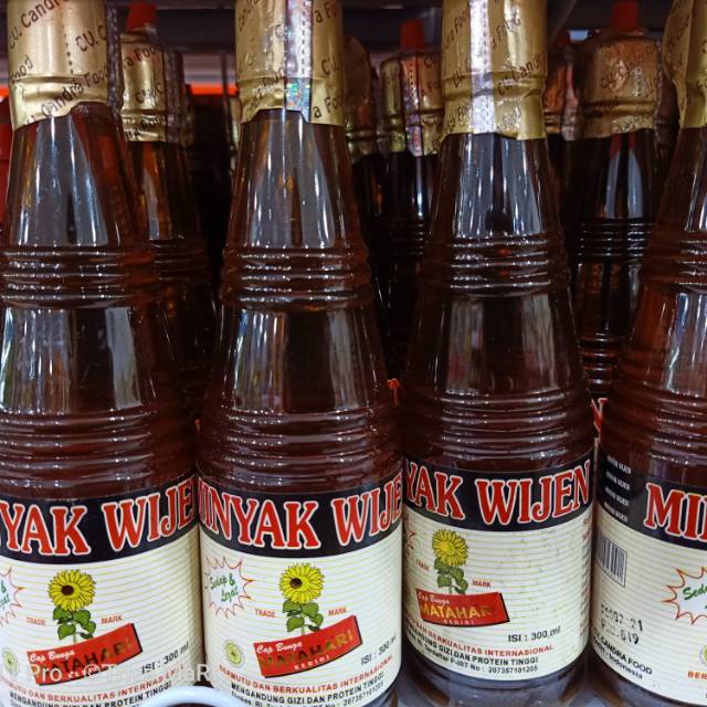 𝐍𝐎𝐍 𝐌𝐒𝐆 Minyak Wijen organik Cap Matahari 300ml | Minyak sayur