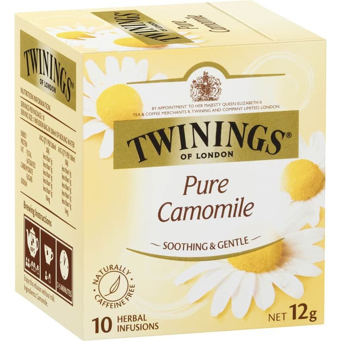 

Twinings Pure Camomile Tea Bags 10 pack Australia