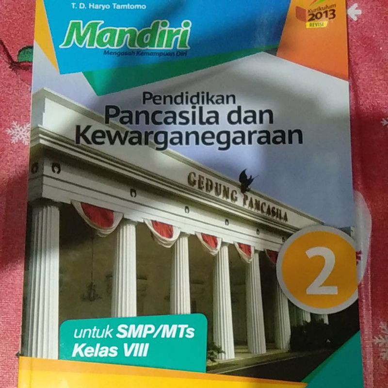 

Mandiri Pendidikan pancasila dan kewarganegaraan kelas 8