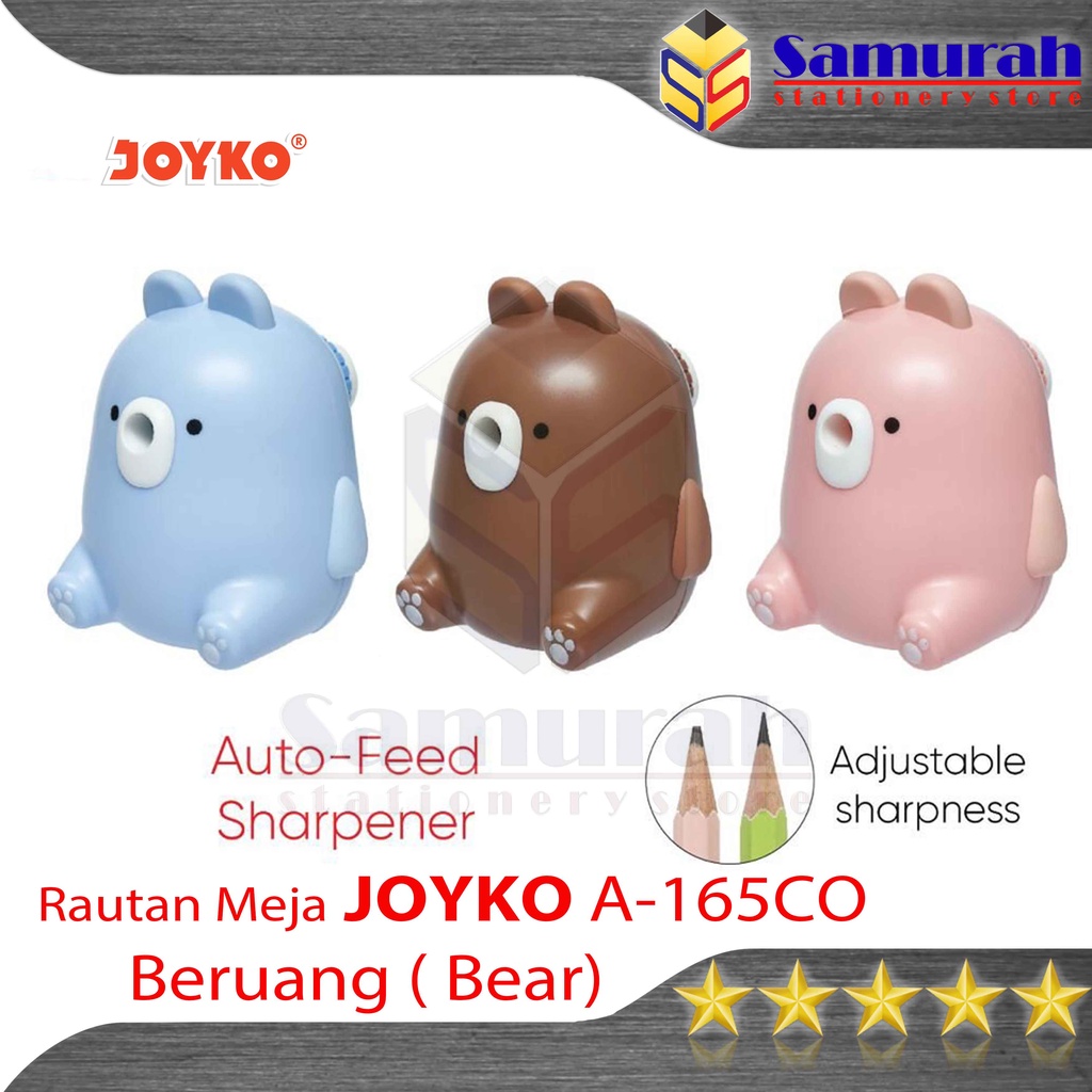 

Rautan Meja Putar Joyko A 164 CO Beruang / Table Auto Feed Sharpener Bear A-164CO