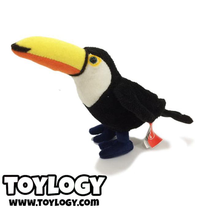 Ozco Boneka Burung Toucan - Bird Stuffed Plush Animal Doll 10 Inch