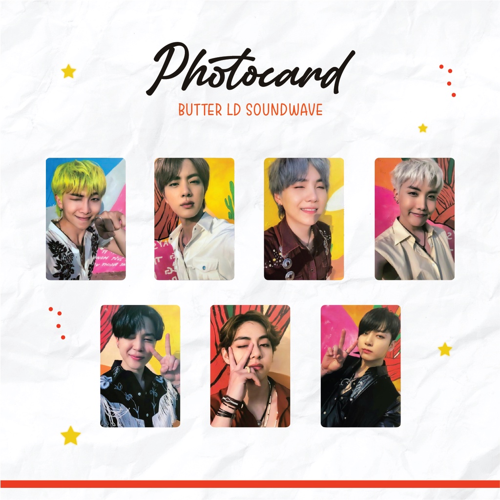 [UNOFFICIAL] Photocard BTS Lucky Draw Soundwave