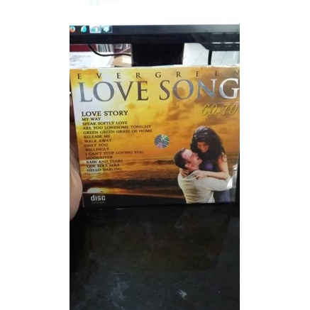 CD ORIGINAL VARIOUS ARTISTS - EVERGREEN LOVE SONG 60-70 PRAKTIS