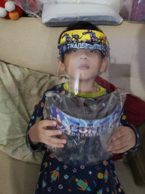 Face Shield Anak Premium Ready Stok Semua Karakter