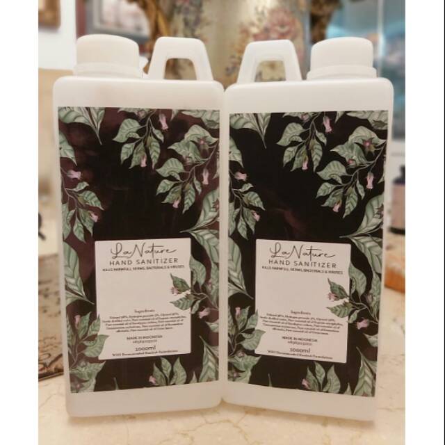 La Nature Hand Sanitizer Organic Thieves
