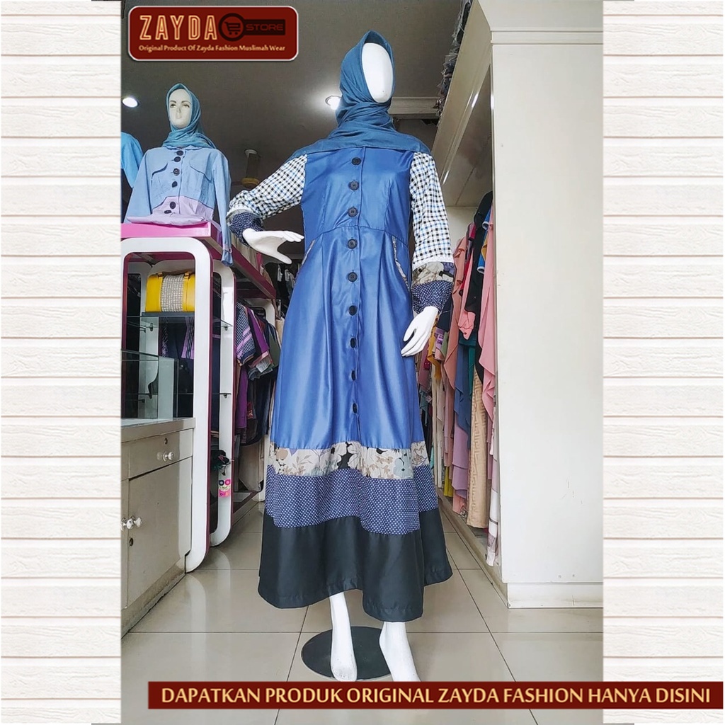 Zayda Gamis 67 Blue