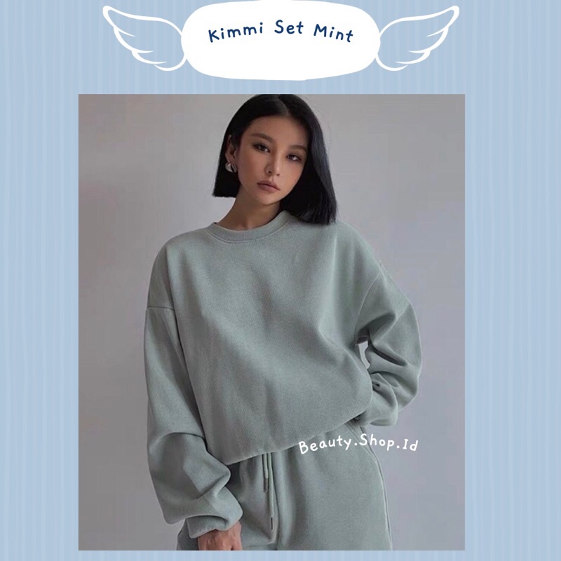 Kimmi Set - Setelan Wanita (Sweater+Pants) G1