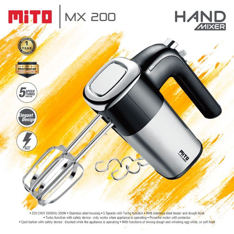 MIXER HEND MITO MX 200 PRODUK!!!