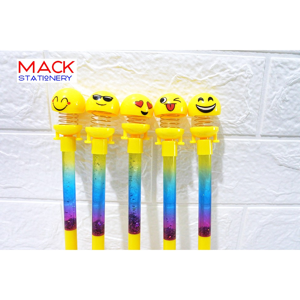 

Bolpen PER Pegas Smile air GLITTER / pulpen bouncing doll/Gel Pen