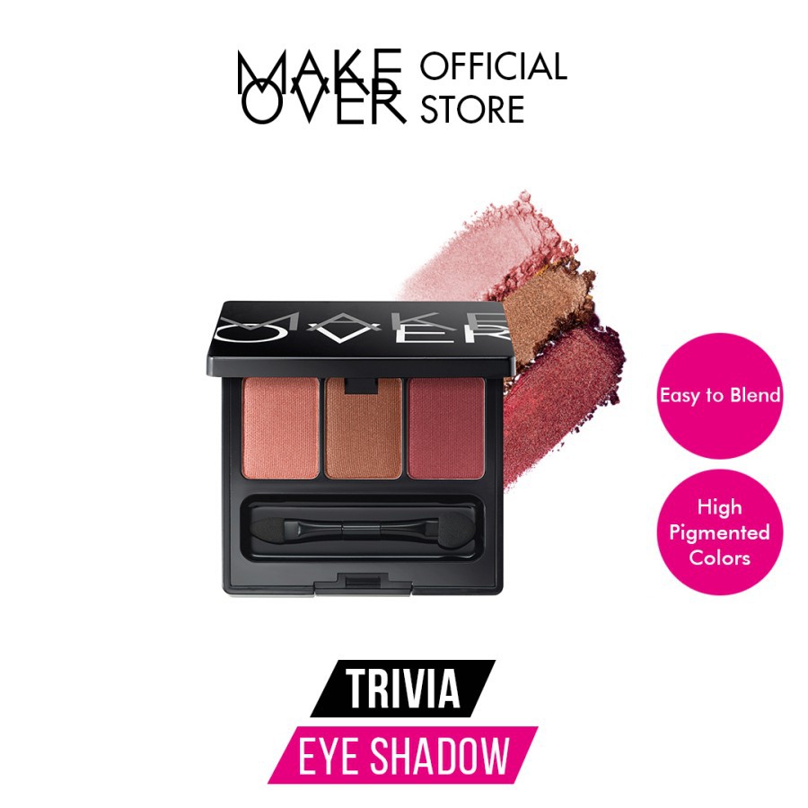 ★ BB ★ MAKE OVER Trivia Eye Shadow 6 g - Eye Shadow Palette - Eyeshadow Kit