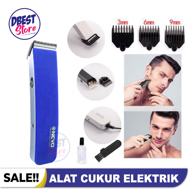 Shaver Jenggot RSCX-218/RSCX 218 &amp; Cukuran NS-216/NS 216/NCVO - Alat Cukur Kumis Dan Jenggot Listrik Multifungsi Rechargeable