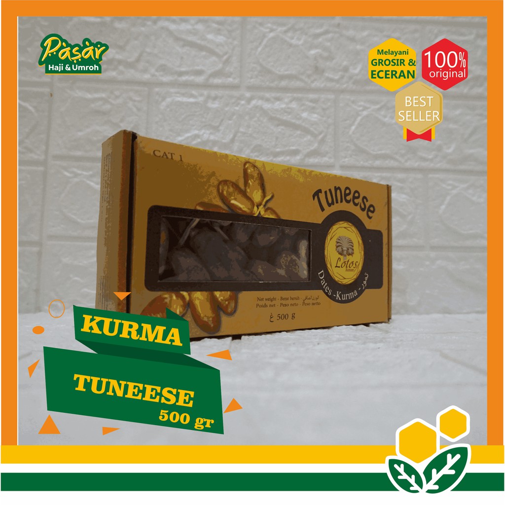 

KURMA TUNEESE LOTOS DEGLET NOUR TANGKAI 500GR