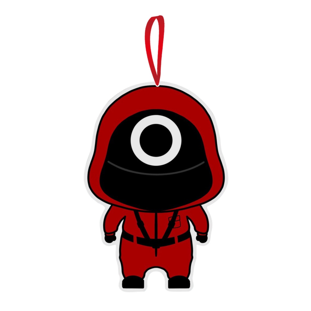 Ornamen Gantung Bentuk Cumi-Cumi Bahan Akrilik Gaya Korea Untuk Dekorasi Jendela Mobil