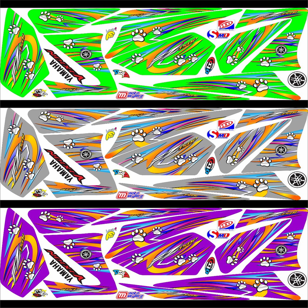 STRIPING VARIASI VIXION OLD TAHUN 2008/2012