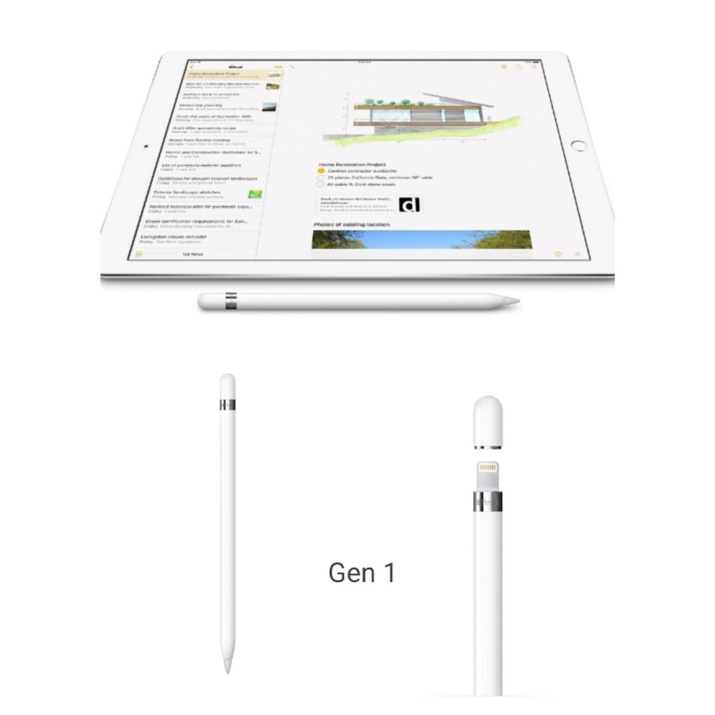 GadgetleeApple Pencil 1 - Apple Pencil 2 second siap pakai