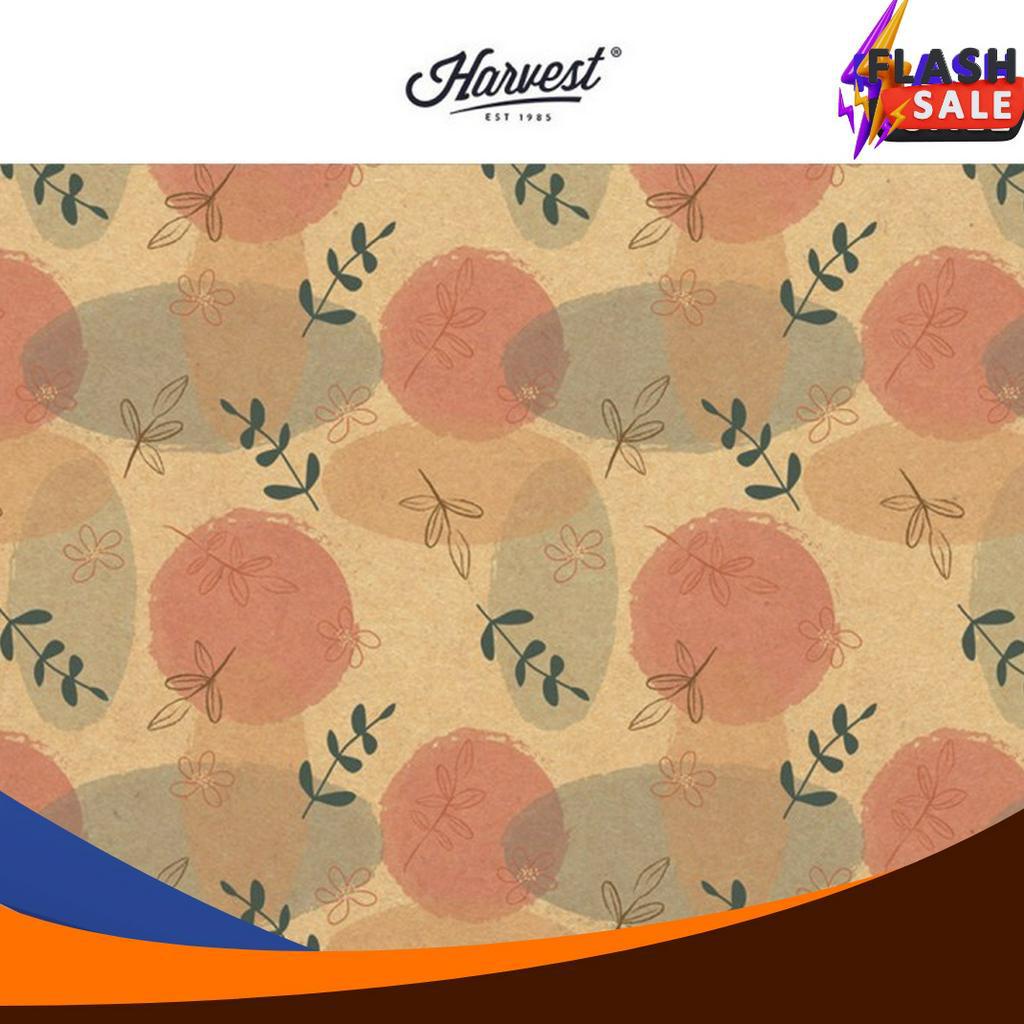

BIG SALE FASION Kertas Kado Harvest Wrapping Paper Brown Kraft Pink