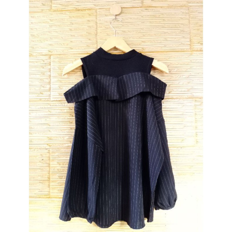 kemeja dan blouse korea 75ribu