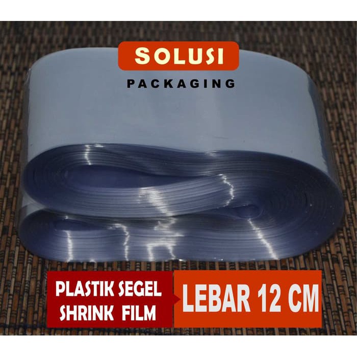 

KEMASAN PLASTIK SHRINK LEBAR 12 CM / PLASTIK SEGEL 12 CM
