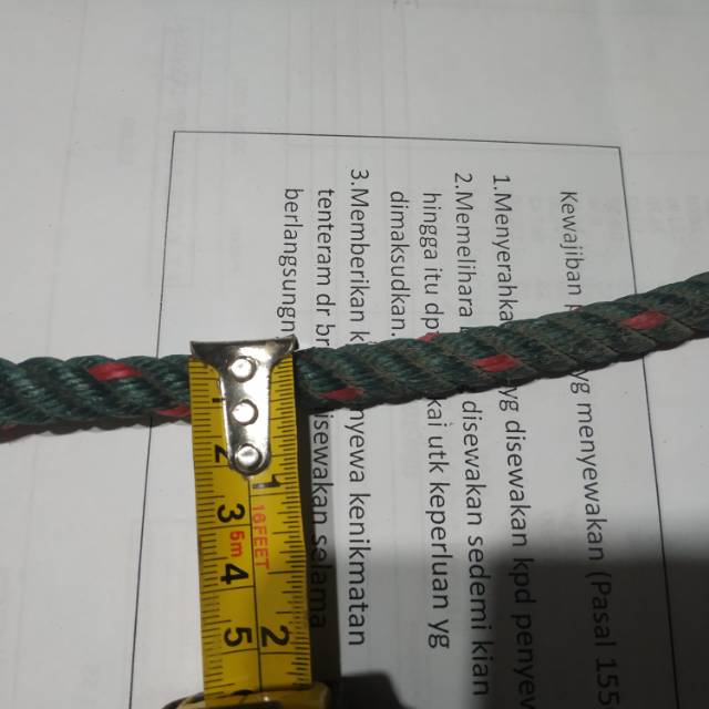 

Tali tambang diameter 10mm