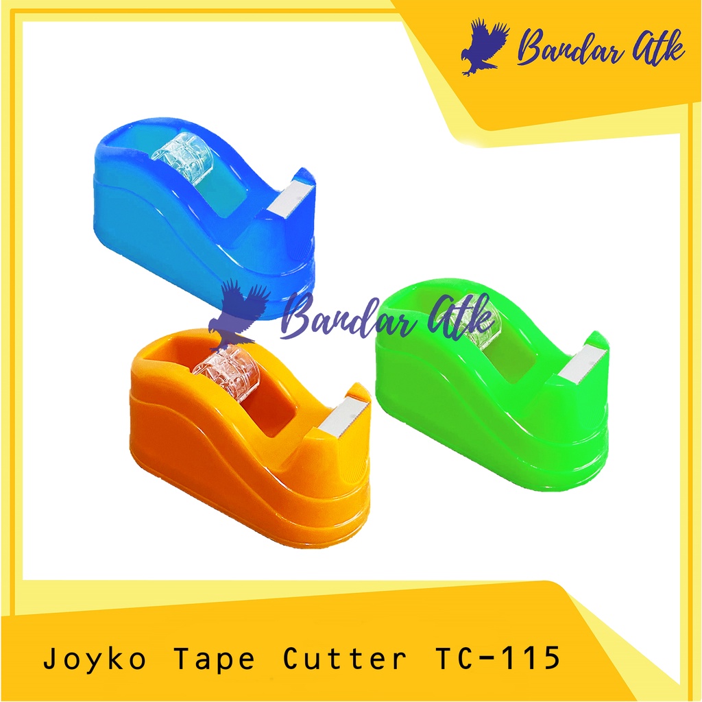 

Pemotong Isolasi Kecil Tape Cutter Tape Dispenser JOYKO TC 115 [1PCS]