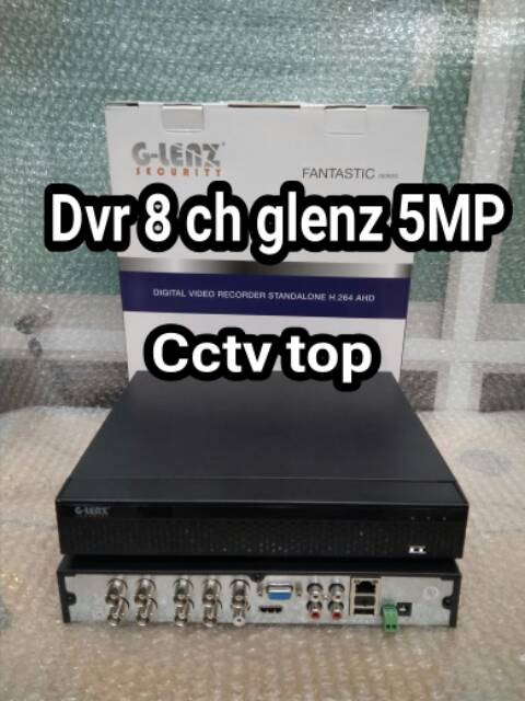 PAKET CCTV 8 CH 5MP BRAND GLENZ HASIL DI JAMIN MANTAP &amp; TAJAM GAN DIZOOM HASIL TETAP HLS &amp; KAGA PCH