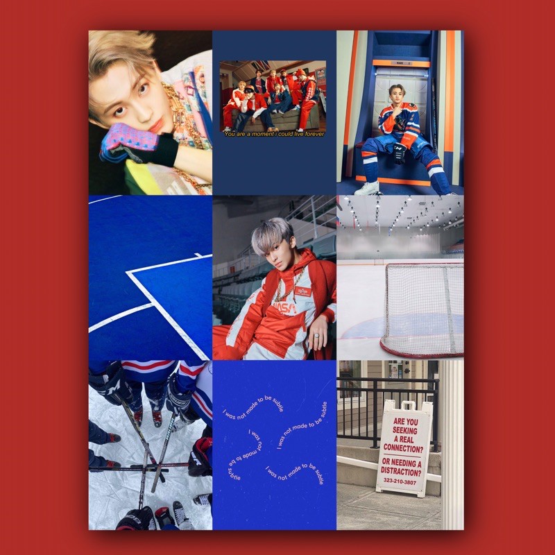 Walldecor NCT U  90s’Love Mark Mini Poster Dinding A5 Hiasan Aesthetic Murah KPOP Terlaris