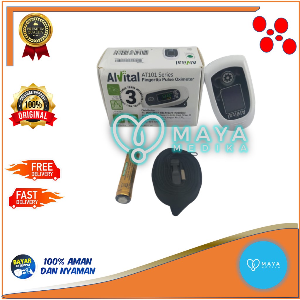 Pulse Oxymeter Type AT 101 / Pulse Oxymeter Alvital