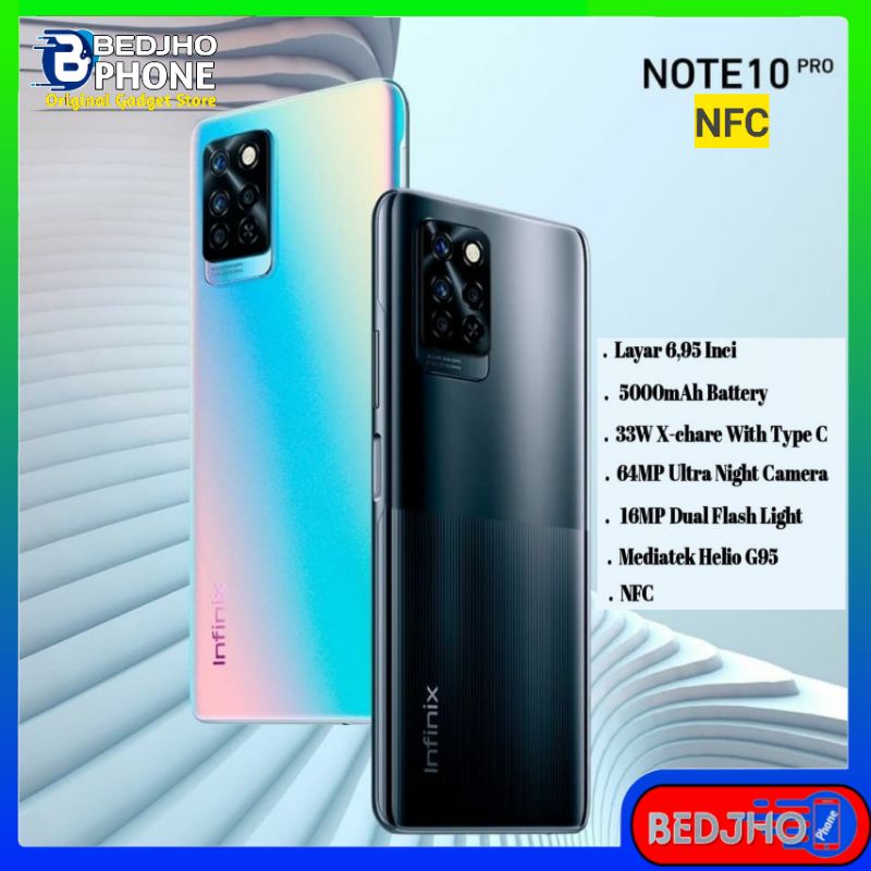 Jual INFINIX NOTE 10 PRO NFC RAM 8/128GB + 6/64GB GARANSI RESMI ...