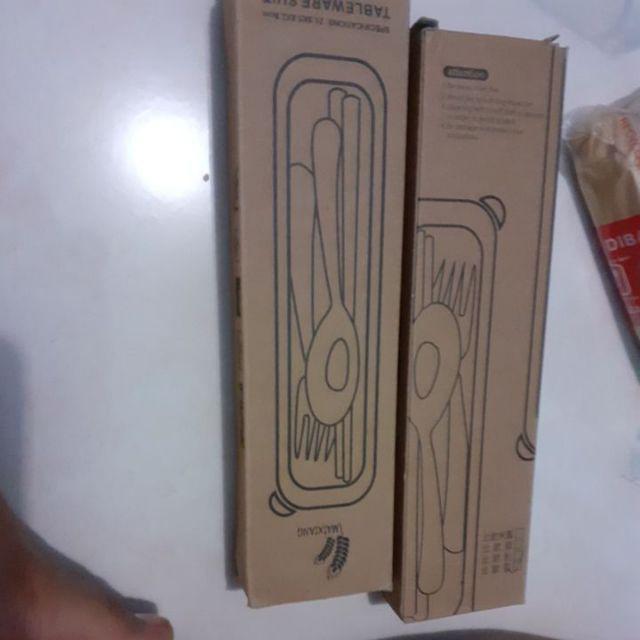 Sendok Garpu Set Jerami