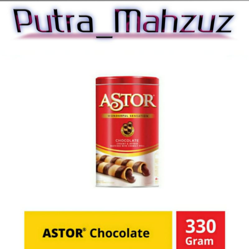 

ASTOR Wafer Stick Double Coklat (330gr)