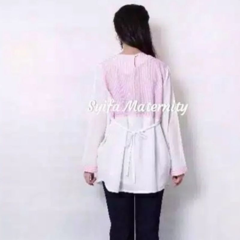 AT-MM502 baju hamil dan menyusui- Nursing Wear - Busui Friendly