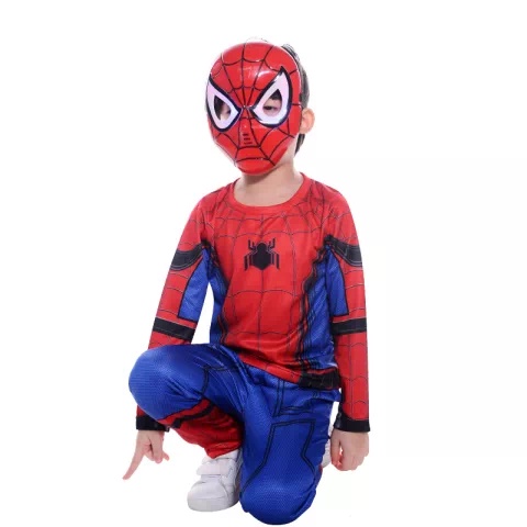 Kostum Baju Anak Spiderman Laki