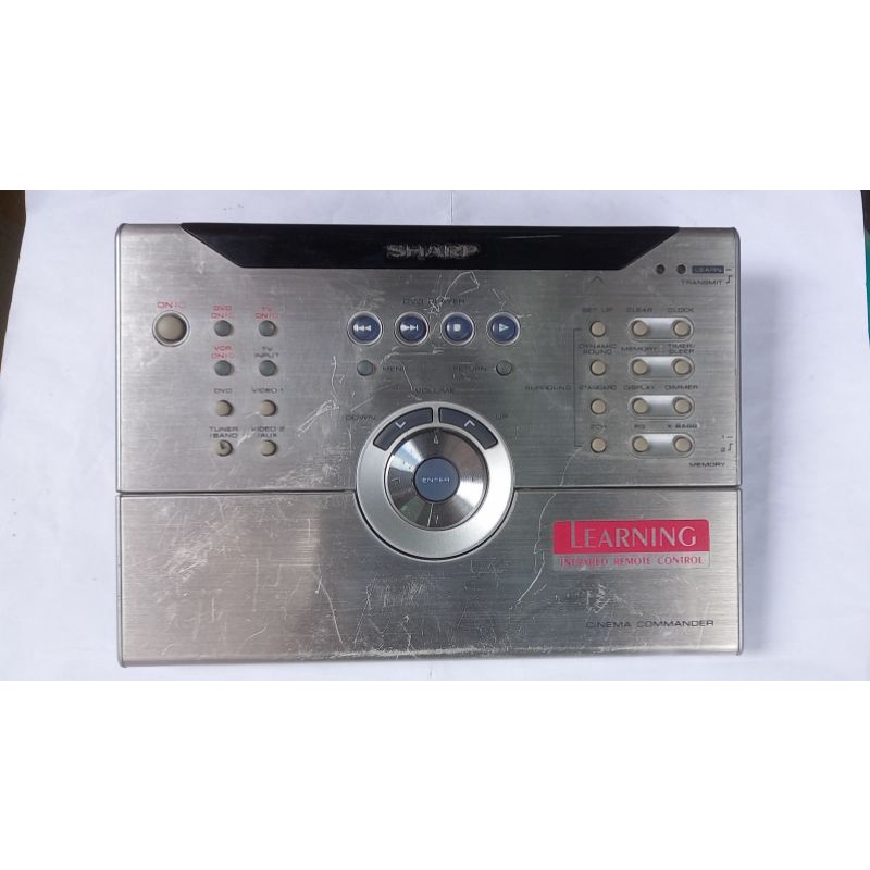 Remote DVD Home Theater SHARP Original . RRMCG0009BGSA .