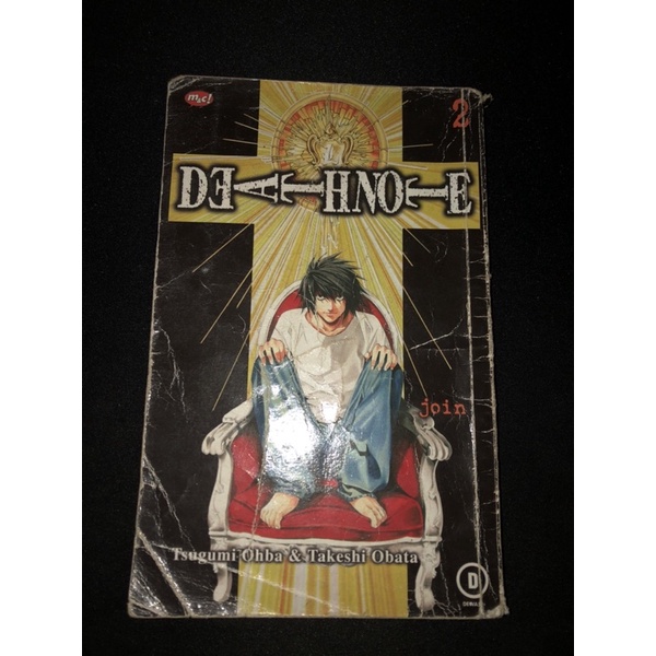 Preloved komik Death Note Vol 2