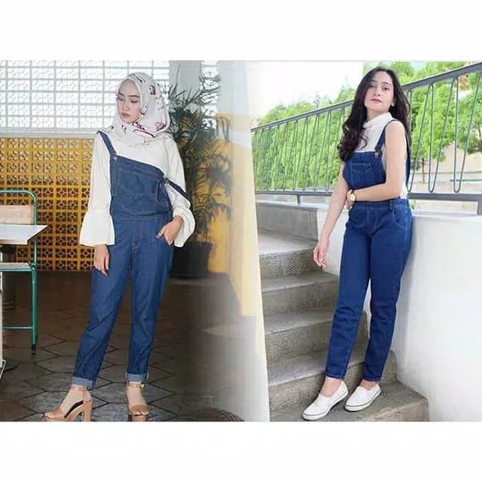 Ripped Jeans Wanita Outwear Wanita Celana Terusan Wanit