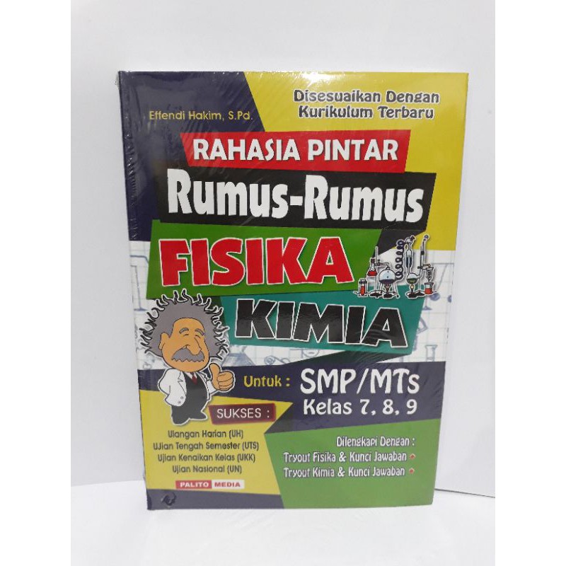 rahasia pintar rumus-rumus fisika kimia SMP MTS kelas 7 8 9