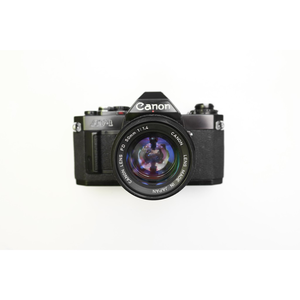 Kamera Analog SLR Canon AV-1 Black Super Mulus 